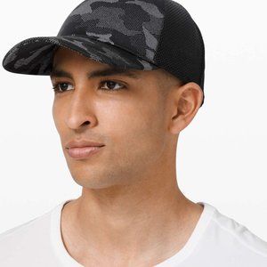Lululemon Commission Hat Variegated Mesh Camo Black/Black (One Size)